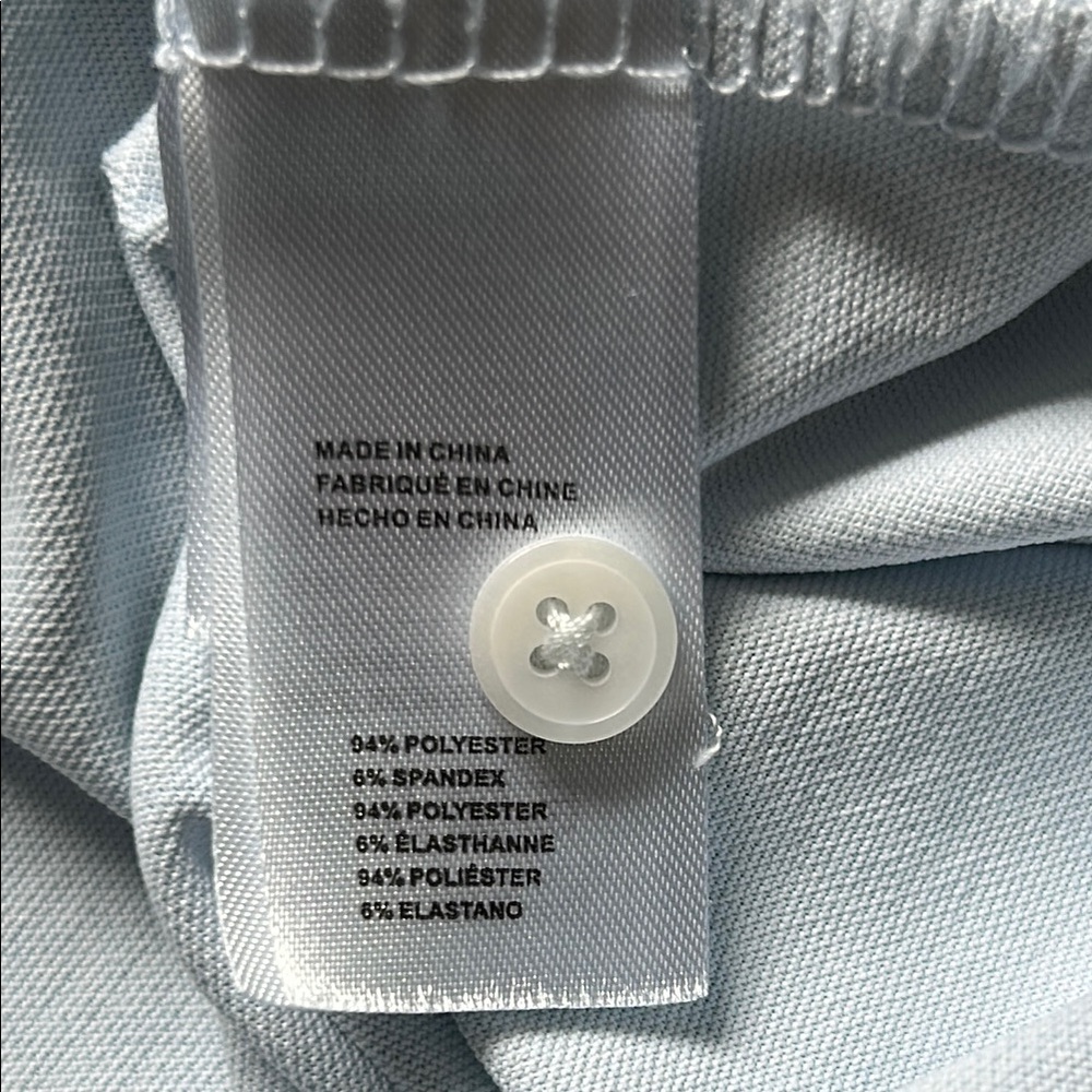 Kenneth Cole Blue Polo Shirt Casual Comfort - Picture 3 of 6